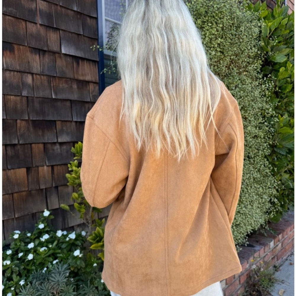 Faux Suede Barn Jacket - Small - Picture 7 of 8